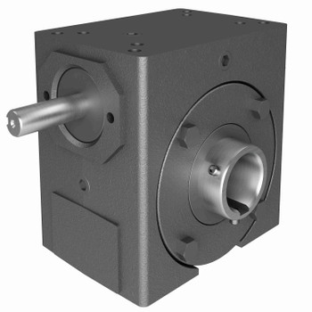 Hub City Cast Iron Single-Reduction Worm Reducer - 212 60/1 B WR 1.000
