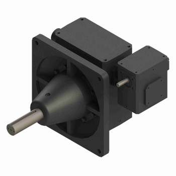 Hub City Cast Iron Double-Reduction Worm Reducer - 4507 150/1 WR STD FLANGE