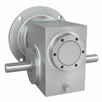 Hub City Stainless Steel Washdown Worm Reducer - SSW154 25/1 A WR 143TC