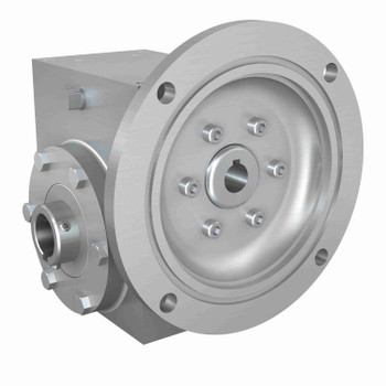 Hub City Stainless Steel Washdown Worm Reducer - SSW185 50/1 A WR 143TC 1.000
