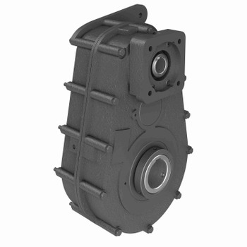 Hub City Cast Iron Parallel Shaft Drive - 3H 4.92/1 S C4 2.438 1.250 DIA - 1/4 X 1/8 KW