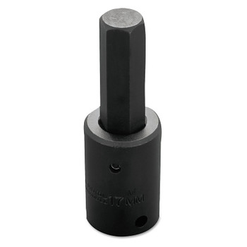 Proto Metric Impact Socket Bits, 1/2 in Drive, 17 mm Tip (1 EA / EA)