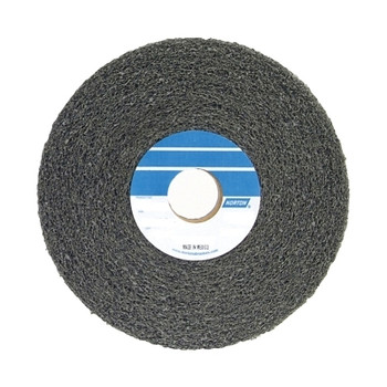 Norton Bear-Tex Non-Woven Convolute Wheels, 6 x 1 in, Fine 30,00 rpm, Silicon Carbide (1 EA / EA)