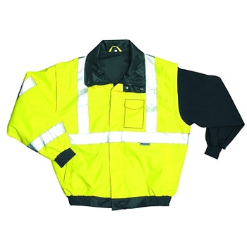 OccuNomix Bomber Jackets, 4X-Large, Yellow (1 EA / EA)