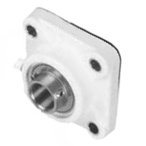 Hub City FB250CTW X 3/4 FLANGE BLOCK BALL BEARING ; 3/4" BORE 4 BOLT THERMOPLASTIC HOUSING