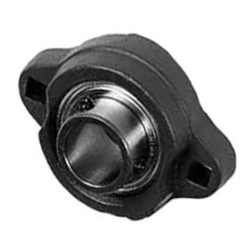 Hub City FB110UR X 1-1/4 FLG BLK BALL BEARING ; 1-1/4" BORE 2 BOLT DUCTILE IRON HOUSING