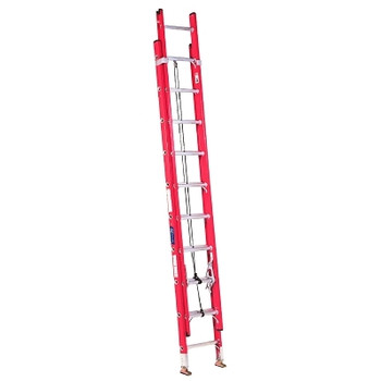 Louisville Ladder FE3200 Series Fiberglass Channel Extension Ladders, 36 ft, Class I, 250 lb (1 EA / EA)