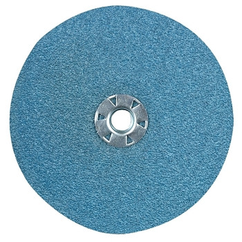 CGW Abrasives Resin Fibre Discs, Zirconia, 5 in Dia., 60 Grit (25 EA / BOX)