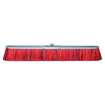 Magnolia Brush Strip Brushes, 18 in Steel Block, 3 in Trim L, Red/Black Synthetic (12 EA / CTN)