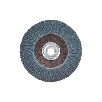 Norton Flap Discs R822, 4 1/2 in, 60 Grit, 5/8 in Arbor, 13,000 rpm (1 EA / EA)