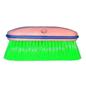 Magnolia Brush Vehicle Wash Brush, 14 in Foam Plstc Blk, 2-1/2 in Trim L, Green Flagged Nylon (1 EA / EA)