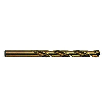 Irwin Cobalt High Speed Steel Fractional Straight Shank Jobber Length Drill Bit,27/64" (6 BIT / CTN)