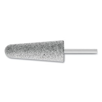 Pferd Series A Cast Edge Mounted Point Abrasive Bit, A3, 1 in Outer dia, 1/4 in Shank dia, 30 Grit, R (10 EA / BOX)