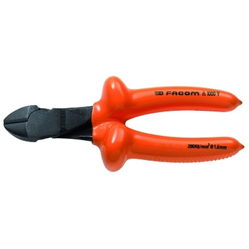 Facom Insulated Diagonal Cutting Pliers, 5 3/4 in (1 EA / EA)