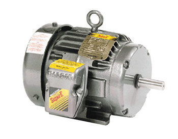 Baldor-Reliance ECP3661T-4 3HP, 1755RPM, 3PH, 60HZ, 182T, 0632M, TEFC, F1 Baldor-Reliance ECP3661T-4 3HP, 1755RPM, 3PH, 60HZ, 182T, 0632M, TEFC, F1