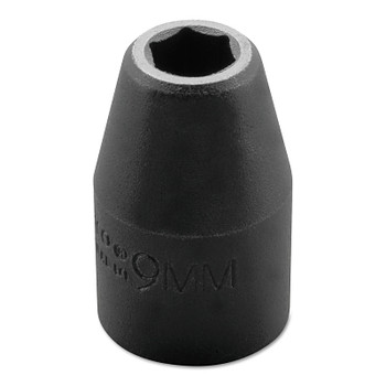 Proto Torqueplus Metric Impact Sockets 1/2 in, 1/2 in Drive, 9 mm, 6 Points (1 EA / EA)