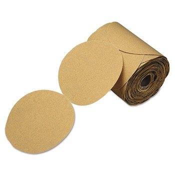 3M Stikit Gold Paper Disc Roll 216U, Aluminum Oxide, 5 in dia x NH, P240 Grit, Die 500X (1 EA / EA)