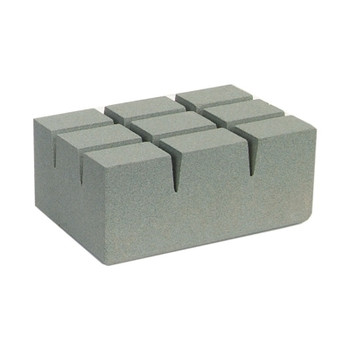 Norton Alundum 57A AO Griddle Bricks, 4 1/2 in x 3 in, 2 in Thick, Medium (5 EA / BX)