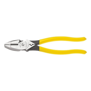 Klein Tools NE-Type Side Cutter Pliers, 9 1/4 in Length, 25/32 in Cut, Plastic-Dipped Handle (1 EA / EA)