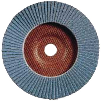 Pferd Type 29 POLIFAN SG Flap Discs, 4 1/2", 40 Grit, 7/8 Arbor, Zirconia (10 EA / BOX)