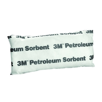 3M Personal Safety Division Petroleum Sorbent Mini-Pillows, Absorbs .5 gal, 14 in x 15.9 in (16 EA / CS)