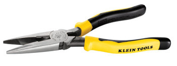 Klein Tools Heavy-Duty Long Nose Pliers, Alloy Steel, 8 9/16 in (1 EA)