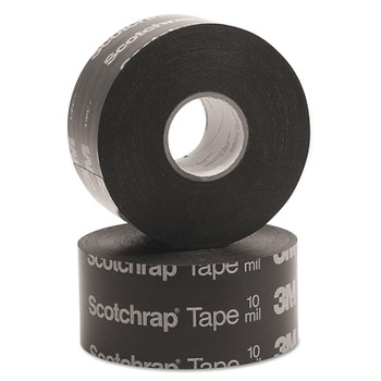3M Electrical Scotchrap All-Weather Corrosion Protection Tapes 50, 100 ft X 4in, 10 mil, Black (12 ROL / CS)