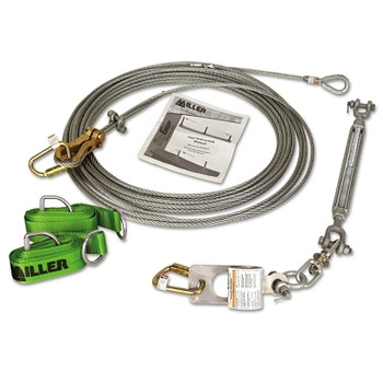 Honeywell Miller Sky Grip Horizontal Lifeline System for 6 Workers, 300 ft (1 EA / EA)