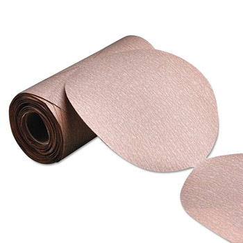 Norton A275 NO-FIL Stick & Sand Paper Discs, Aluminum Oxide, 5 in Dia., 80 Grit (6 RL / BX) Norton A275 NO-FIL Stick & Sand Paper Discs, Aluminum Oxide, 5 in Dia., 80 Grit (6 RL / BX)