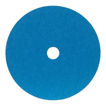 Norton Bluefire F826P Coated-Fiber Discs, Ceramic/Zirconia Alumina, 4 1/2 Dia., 60 Grit (25 EA / BOX)