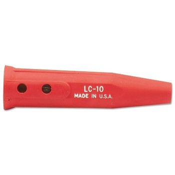 Lenco Cable Connector, Single Oval-Point Screw Connection, Female, 1/0-4/0 Cap., Red (1 EA / EA)