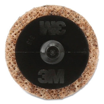 3M Abrasive Scotch-Brite Roloc Surface Conditioning Discs, 1.5 in Dia., 30,000 rpm, Alum Oxide, Brown (200 EA / CS)