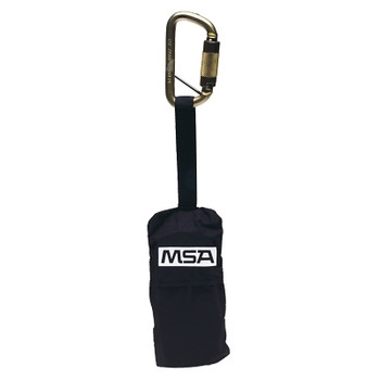MSA Suspension Trauma Safety Steps, w/Carabiner, 6 ft, Black (1 EA / EA)