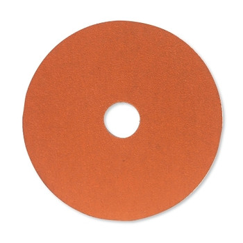 Norton Blaze Coated Fiber Discs, Ceramic, 5 in Dia., 24 Grit (25 EA / BX)