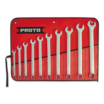 Proto 10 Piece Torqueplus Combination Wrench Sets, 6 Points, 7/16 - 1 in (1 SET / SET)