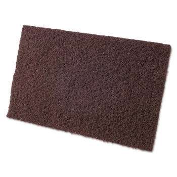 CGW Abrasives Non-Woven Hand Pads, Coarse, Maroon (10 EA / PK)