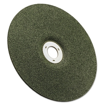 3M Abrasive Green Corps Wheel, 4 1/2 in Dia, 1/8 in Thick, 5/8 Arbor, 36 Grit Ceramic (10 EA / CT)