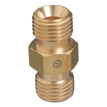 Western Enterprises Hose Couplers, 200 psi, Brass, D-Size, Oxygen (1 EA / EA)