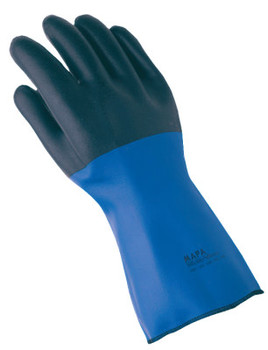 MAPA Professional Temp-Tec NL-56 Gloves, Blue/Black, Size 10 (6 CS/BX)