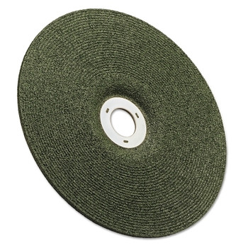 3M Abrasive Green Corps Wheel, 7 in Dia, 1/8 in Thick, 7/8 Arbor, 36 Grit Alum. Oxide (20 EA / CA)