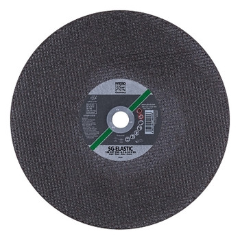 Pferd Type 1 Metal A-SG Portable Cut-Off Wheel, 14 in Dia, 1/8 in Thick, 24 Grit, Alum Oxide (1 EA / EA)