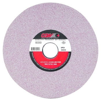 CGW Abrasives Tool & Cutter Wheels, Ceramic, Type 1, 12 X 1, 5" Arbor, 46, H (2 EA / BOX)