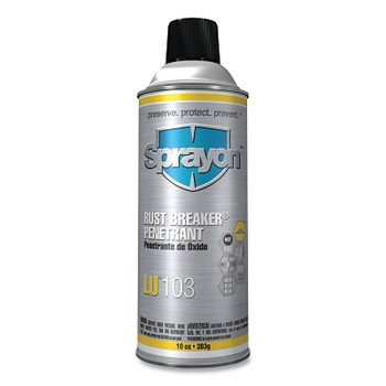 Sprayon Rust Breaker Penetrant, 10 oz Capacity, Aerosol Can (12 CN / CA)