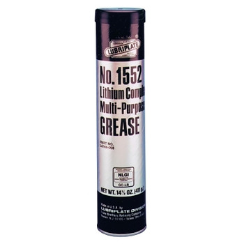 Lubriplate 1500 Series Lithium Complex Grease, 14 1/2 oz, Cartridge (10 EA / BX)