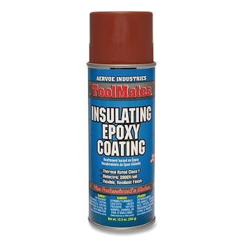 Aervoe Insulating Epoxy, 12.5 oz, Aerosol Can, Red (12 CAN / CS)