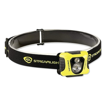 Streamlight Enduro Pro Headlamp, 3 AAA, Max 200 Lumens, Black/Yellow (6 EA / BX)