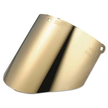 3M Personal Safety Division Gold-Coated Polycarbonate Clear Faceshield Window WCP96BG, Face Protection 10/CS (1 EA / EA)