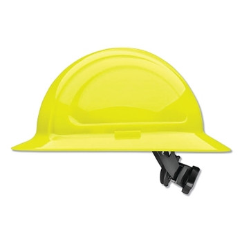 Honeywell North North Zone N20 Full Brim Hard Hat, Ratchet, Hi-Vis Yellow (1 EA / EA)