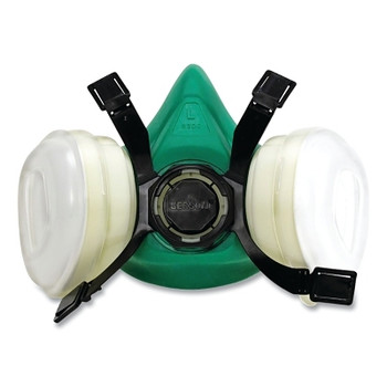 Gerson 8000 Series OV/P95 Low Maintenance Cartridge Respirator, Small (1 EA / EA)