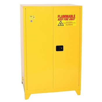Eagle Mfg Flammable Liquid Storage Cabinet, 90 Gallon, Yellow (1 EA / EA)